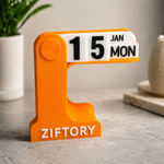 Custom Retro Perpetual Desk Calendar
