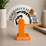 Custom Retro Perpetual Desk Calendar