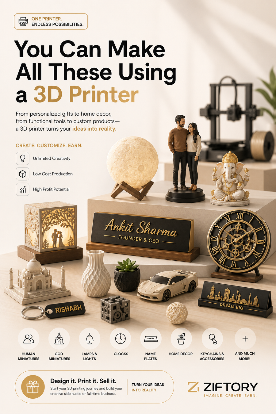 Bambu lab Multicolor Printer