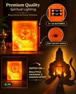 Hanuman ji Shadow Box