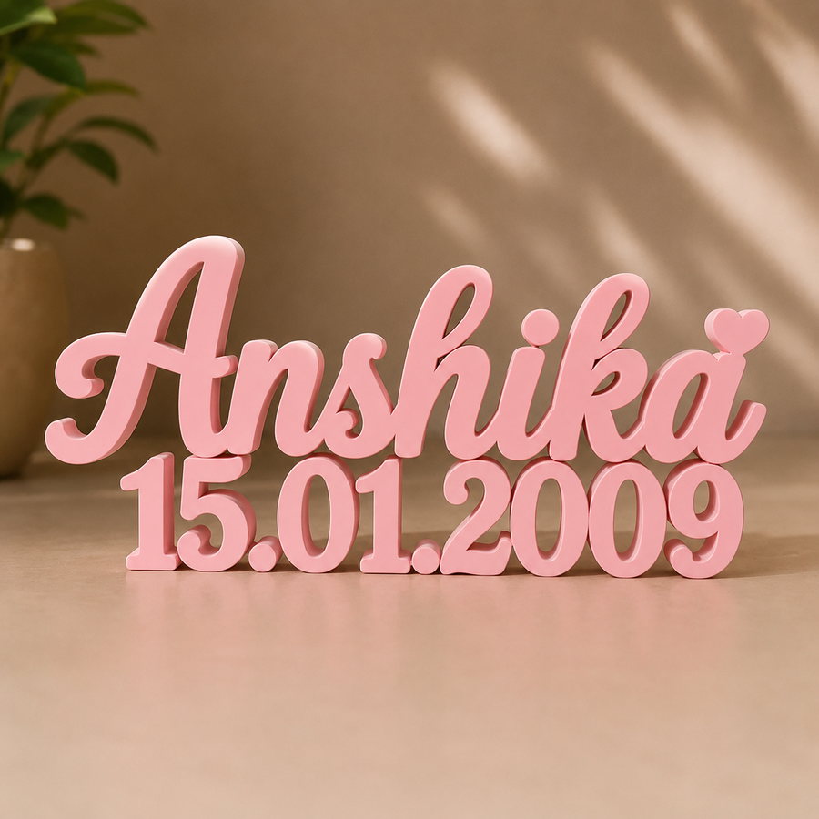 💖 Personalised with Your Name & Special Date for Birthdays, Weddings & Anniversaries