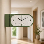 Luxury Dual-Sided Perch Wall Clock