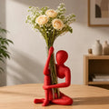 Modern Human Figure Flower Holder Vase