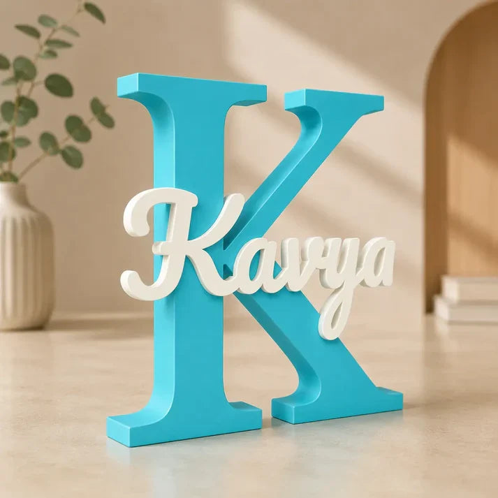 Premium Custom 3D Name Decor