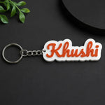 Personalised 3d Name Key Chain