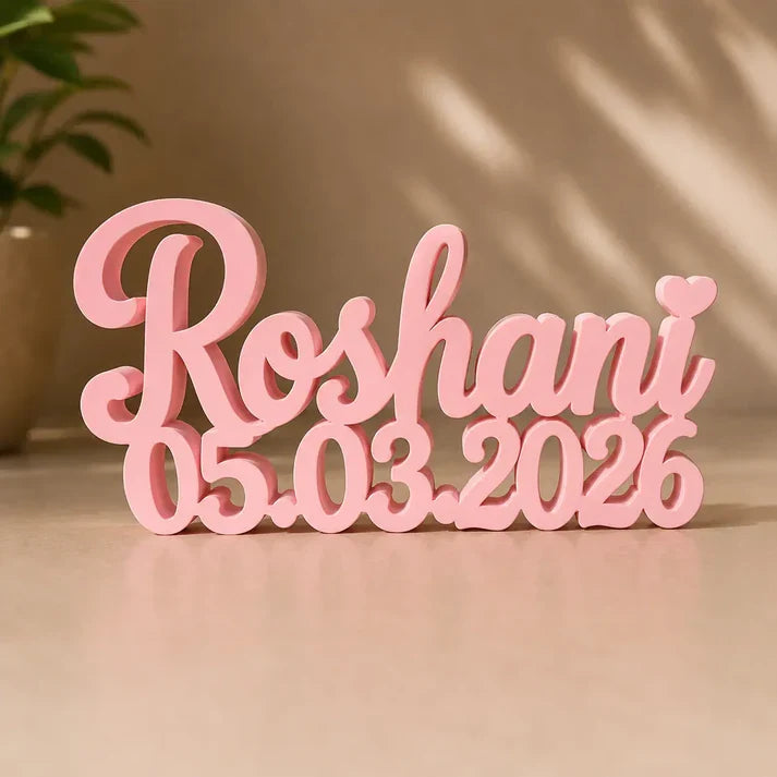 💖 Personalised with Your Name & Special Date for Birthdays, Weddings & Anniversaries