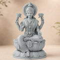 Goddess Lakshmi Sitting Lotus Murti