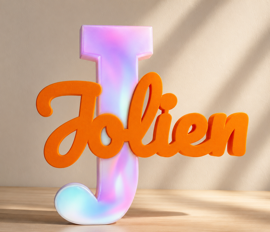 Personalized name light box