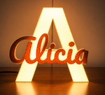 Personalized name light box